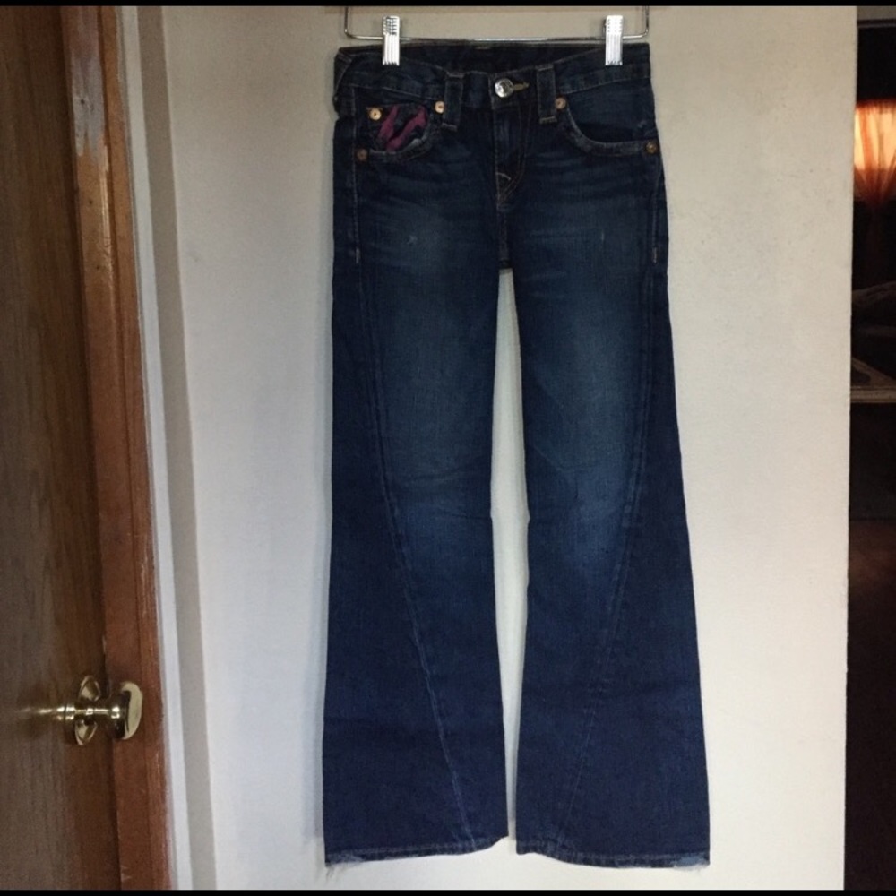 True Religion RARE Twisted Sean Graffiti Jeans 10